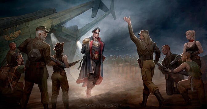 Arrival of the Imperial Guard